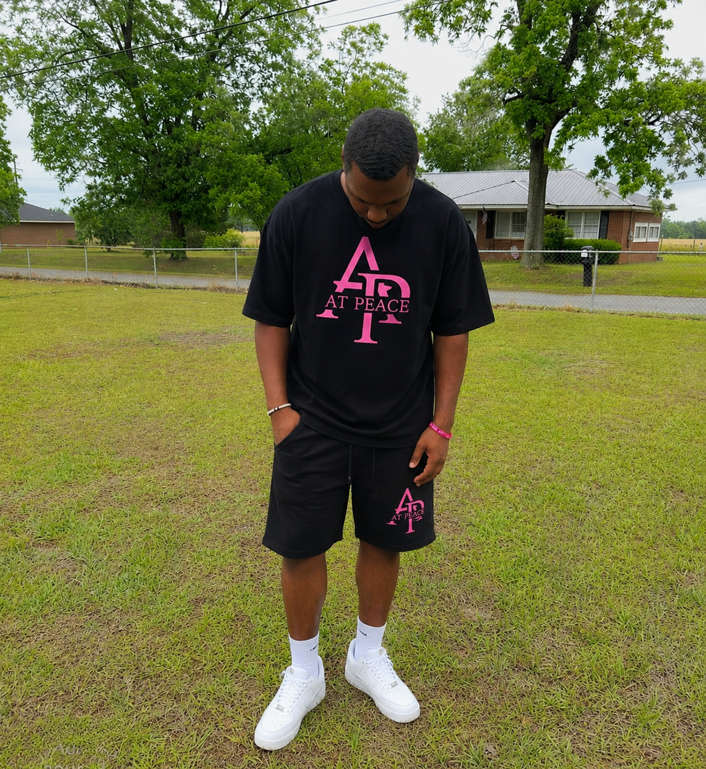 Plain white/black/pink sets